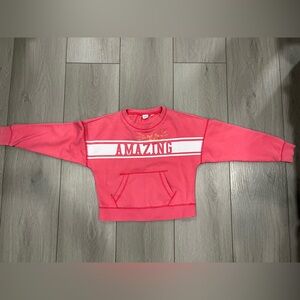 GAP Kids Go Out There & Be AMAZING Pullover Sweatshirt Sweater